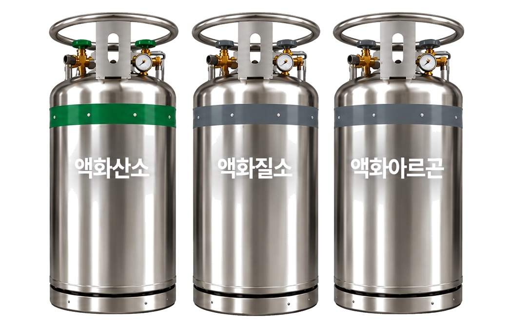 액화산소·액화질소·액화아르곤 저장용기